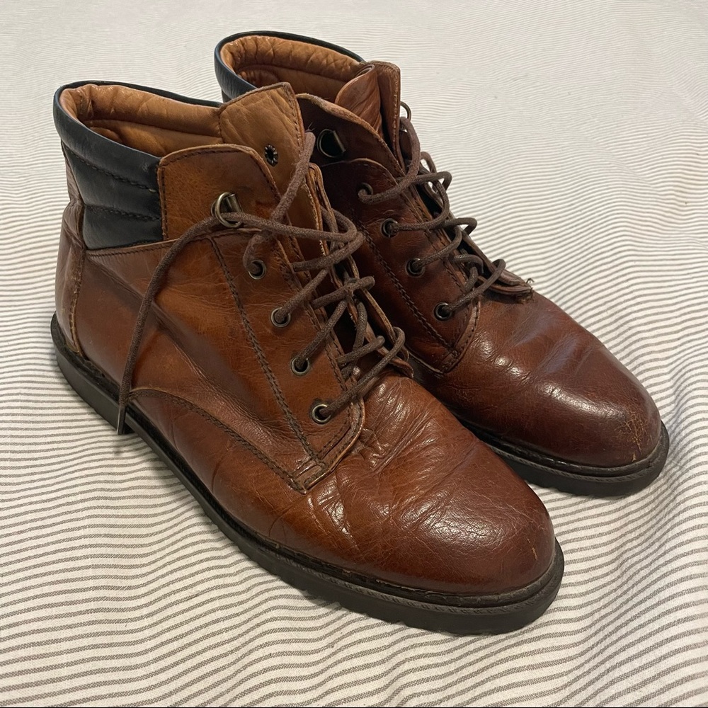 Vintage 90s Leather Aldo Boots
